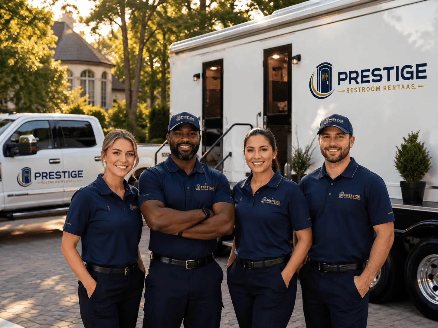 Trusted Luxury Portable Restrooms company in Gibson, NC